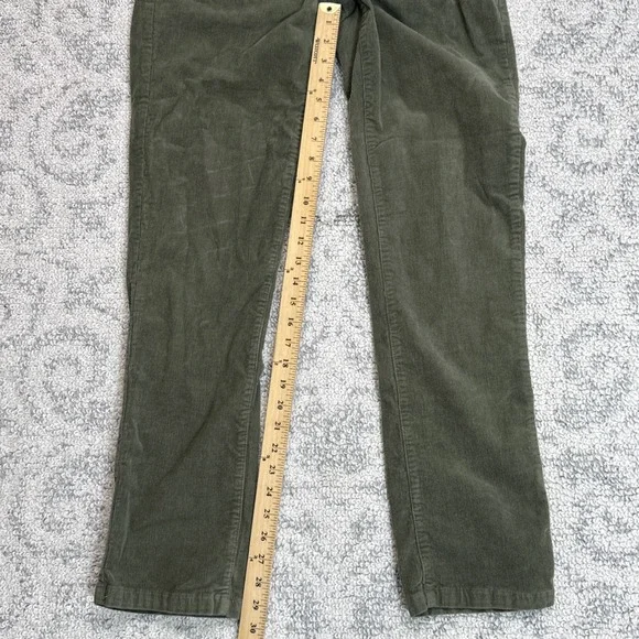 Katin Pants Men's Small‎ Olive Green Corduroy Elastic Waist Drawstring EUC - Picture 4 of 10